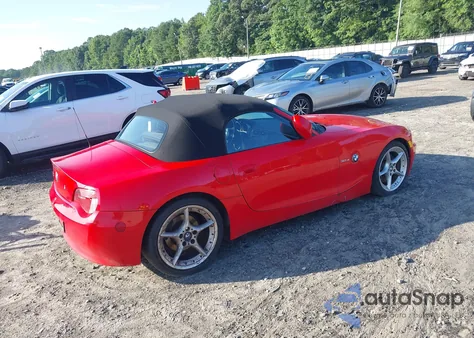 2007 BMW Z4 3.0Si из США, поврежденный, VIN 4USBU53567LX02814